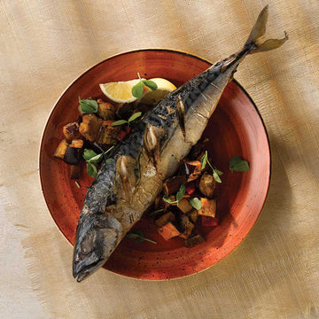 Spiced Orange Coupe Plate 26cm